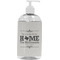 Home State Plastic Soap / Lotion Dispenser (16 oz - Large - White) (Personalized)