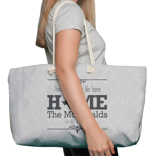Home State Large Rope Tote Bag - In Context View