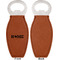 Home State Leather Bar Bottle Opener - Front and Back (single sided)