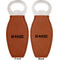 Home State Leather Bar Bottle Opener - Front and Back