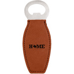 Home State Leatherette Bottle Opener (Personalized)