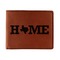 Home State Leatherette Bifold Wallet - Double Sided (Personalized)