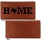 Home State Leather Checkbook Holder Front and Back Single Sided - Apvl