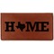 Home State Leather Checkbook Holder - Main