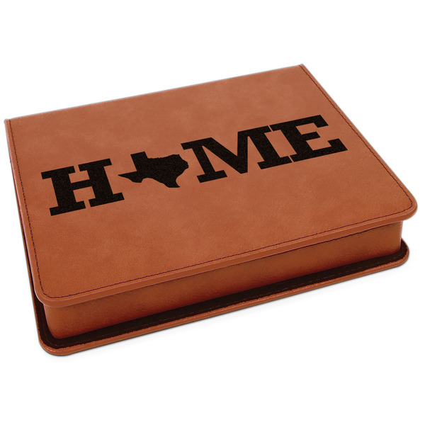 Custom Home State Leatherette 4-Piece Wine Tool Set (Personalized)