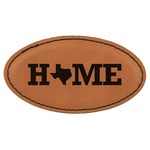 Home State Leatherette Oval Name Badge with Magnet (Personalized)