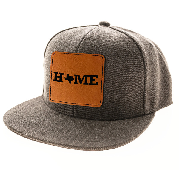 Home State Leatherette Patches - LIFESTYLE (HAT) Square