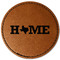 Home State Leatherette Patches - Round