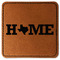 Home State Leatherette Patches - Square