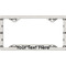 Home State License Plate Frame - Style C