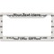 Home State License Plate Frame Wide