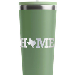 Home State RTIC Everyday Tumbler with Straw - 28oz - Light Green - Single-Sided (Personalized)
