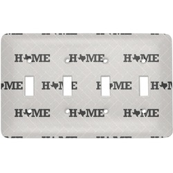 Home State Light Switch Cover (4 Toggle Plate)