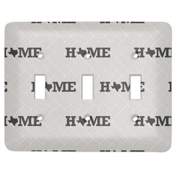 Home State Light Switch Cover (3 Toggle Plate)