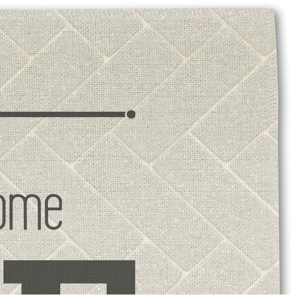 Home State Linen Placemat - DETAIL