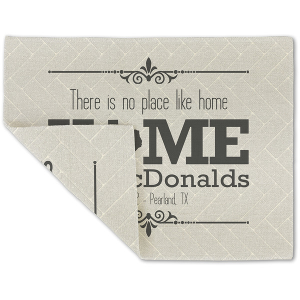 Home State Linen Placemat - Folded Corner (double side)