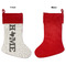 Home State Linen Stockings w/ Red Cuff - Front & Back (APPROVAL)