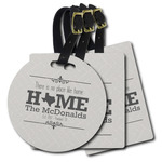 Home State Plastic Luggage Tag (Personalized)