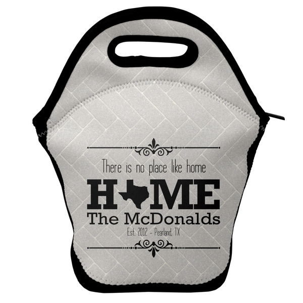 Custom Home State Lunch Bag w/ Name or Text