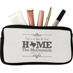 Home State Makeup / Cosmetic Bag (Personalized)