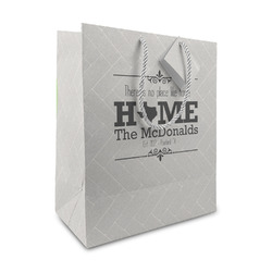 Home State Medium Gift Bag (Personalized)