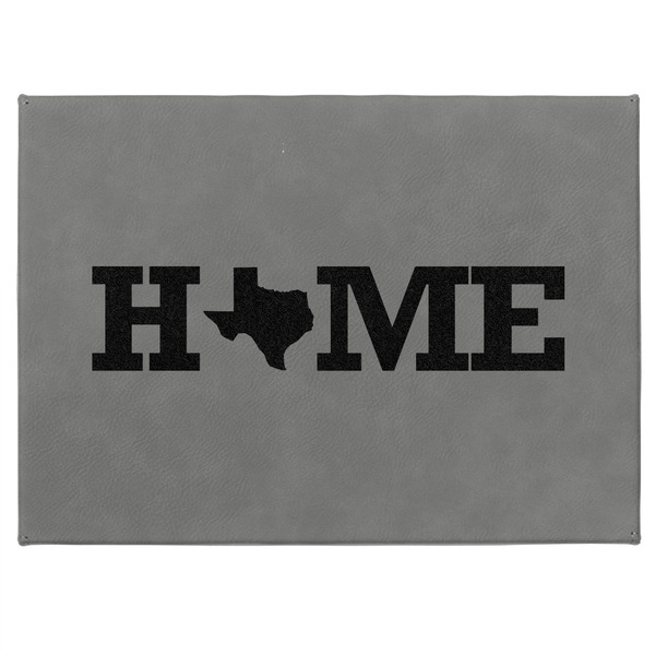 Home State Medium Gift Box with Engraved Leather Lid - Approval