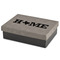 Home State Medium Gift Box w/ Engraved Leather Lid (Personalized)