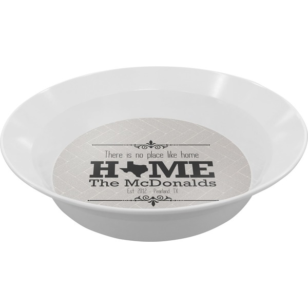 Custom Home State Melamine Bowl (Personalized)