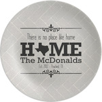 Home State Melamine Salad Plate - 8" (Personalized)