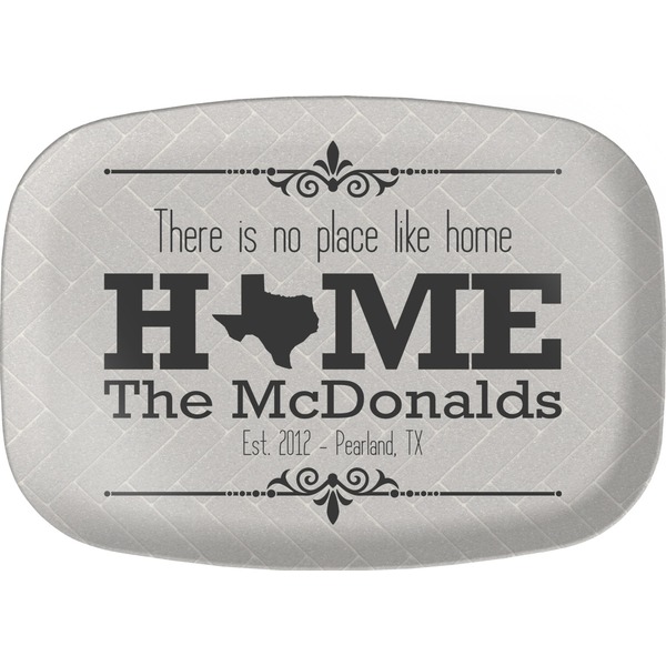 Custom Home State Melamine Platter (Personalized)