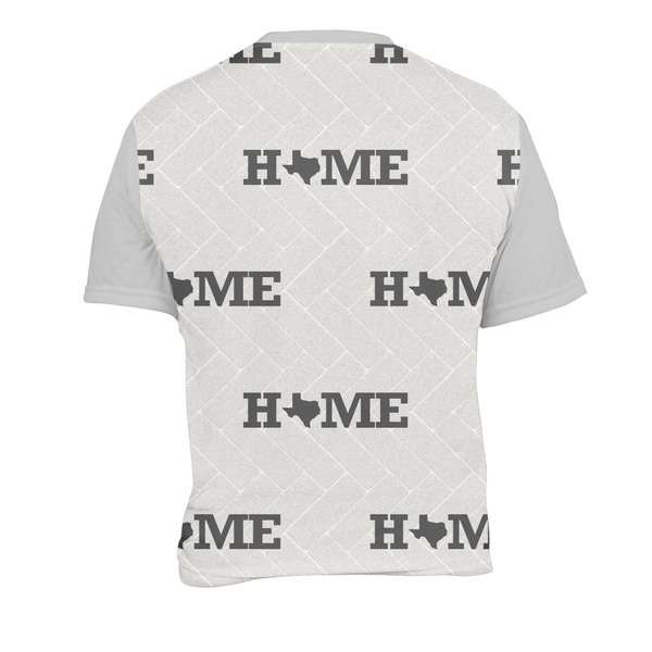 Home State Men's Crew Neck T Shirt Medium - Back