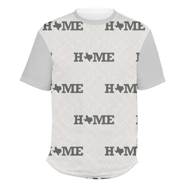 Custom Home State Men's Crew T-Shirt