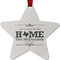 Home State Metal Star Ornament - Double Sided w/ Name or Text