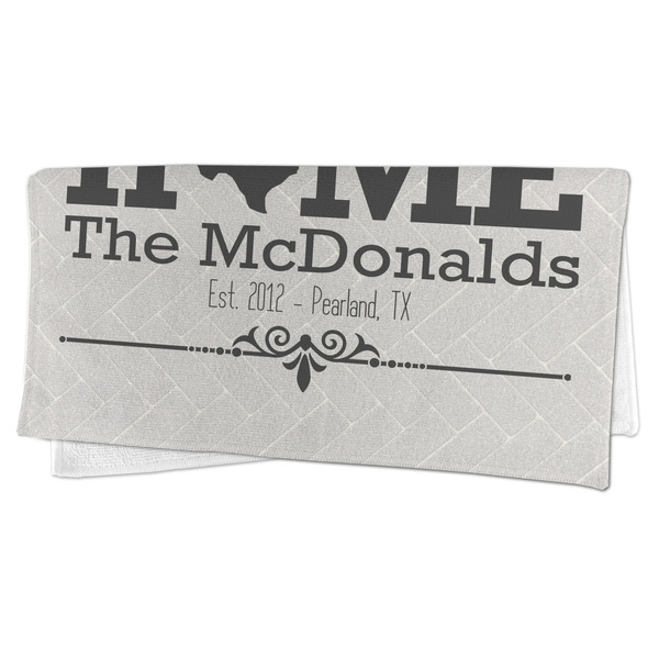 Home State Microfiber Dish Rag - FOLDED (half)