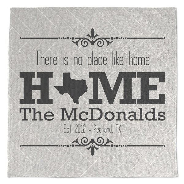 Custom Home State Microfiber Dish Towel (Personalized)