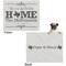 Home State Microfleece Dog Blanket - Large- Front & Back