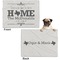 Home State Microfleece Dog Blanket - Regular - Front & Back
