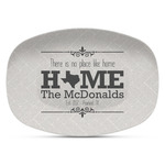 Home State Plastic Platter - Microwave & Oven Safe Composite Polymer (Personalized)