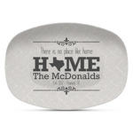 Home State Plastic Platter - Microwave & Oven Safe Composite Polymer (Personalized)