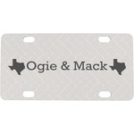 Home State Mini / Bicycle License Plate (4 Holes) (Personalized)