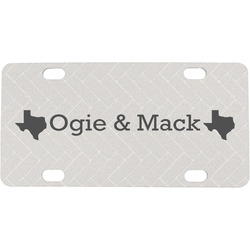 Home State Mini/Bicycle License Plate (Personalized)