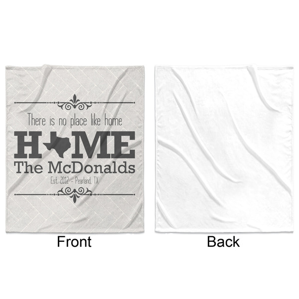 Home State Minky Blanket - 50"x60" - Single Sided - Front & Back