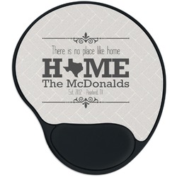 Home State Mouse Pad with Wrist Support