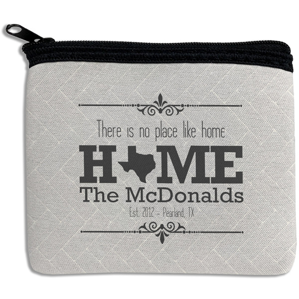 Custom Home State Rectangular Coin Purse (Personalized)