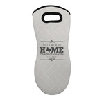 Home State Neoprene Oven Mitt - Single w/ Name or Text