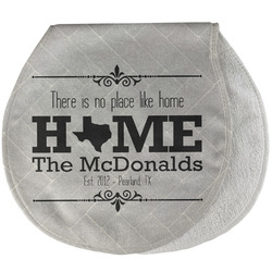 Home State Burp Pad - Velour w/ Name or Text