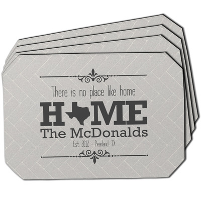 Home State Dining Table Mat - Octagon w/ Name or Text