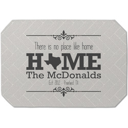 Home State Dining Table Mat - Octagon (Single-Sided) w/ Name or Text