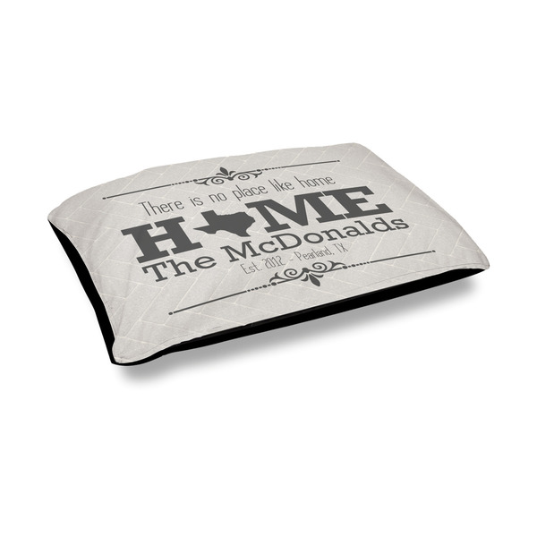 Custom Home State Outdoor Dog Bed - Medium (Personalized)