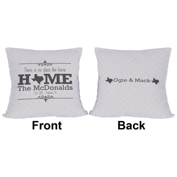 Home State Outdoor Pillow - 16x16